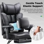 Big and Tall Gaming Chair with Footrest 4
