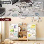 3-Tier Kids Bookcase Toy Organizer 6