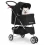 3-Wheel Foldable Pet Stroller with Mesh