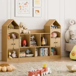 Castle Kids Bookshelf Toy Organizer 5