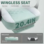 Big and Tall Fabric Gaming Chair Footrest 6