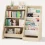 Kids 4 Tier Bookshelf Toy Storage Organizer
