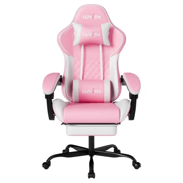 Gaming Chair with Massage Lumbar Support 1
