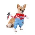 Funny Halloween Dog Cat Costume Jumpsuit 5