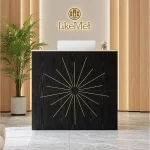 Modern 47-inch Reception Counter Desk 3