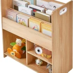 3 Tier Kids Bookcase Storage Shelf 4