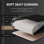 PVC Gaming Chair with Footrest and Lumbar 6