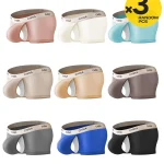 Open Front Low Waist Boxer Briefs 3 Pack 1