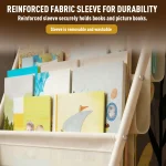 4 Tier Toddler Bookcase for Kids Rooms 6