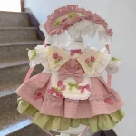 Kawaii Small Dog Princess Dress 1