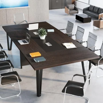 8-Foot Conference Table Seats 12 1