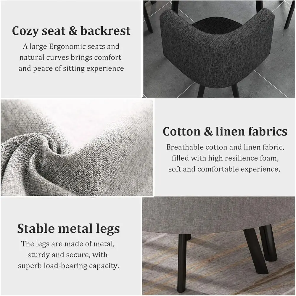 Compact Dining Table Set with 4 Chairs 5 Compact Dining Table Set with 4 Chairs 5