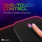 XL RGB Gaming Desk Mat with 10W Qi Charger 5