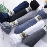 Ice Silk Business Casual Socks 5 Pairs 2