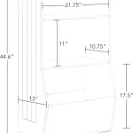 Kids Storage Bookcase with Open Shelves 6