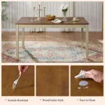 Farmhouse 7-Piece Wood Dining Set with Chairs 4