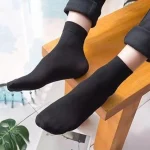Ice Silk Business Casual Socks 5 Pairs 3