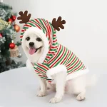 Christmas Dog Hoodie Coat for Small Pets 5