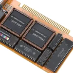 Vintage ISA CGA Graphics Card 16KB 6845 5