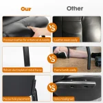 PU Leather Guest Chair for Waiting Rooms 3