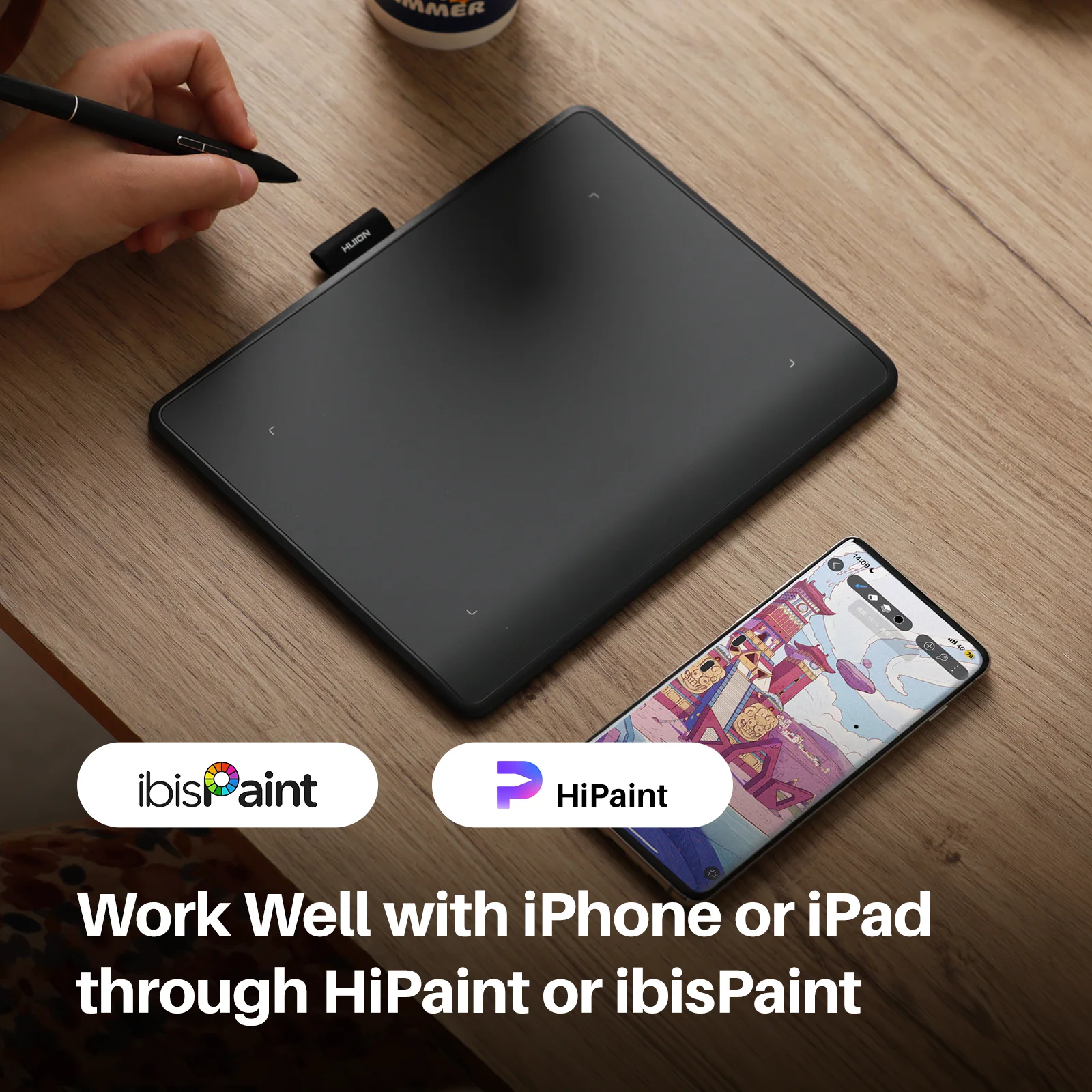 Huion Inspiroy Frego Wireless Drawing Tablet 4 Huion Inspiroy Frego Wireless Drawing Tablet 4