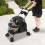 Foldable 4 Wheel Pet Travel Stroller with Brake