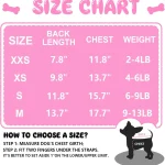 Pink Puppy Shirts Set for Small Dogs 6