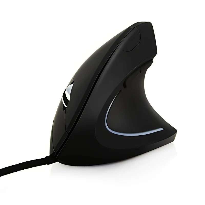 Ergonomic Vertical Wired Mouse 6 Button Black 1 Ergonomic Vertical Wired Mouse 6 Button Black 1