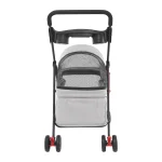 Foldable Lightweight Pet Cart for Dogs and Cats 6