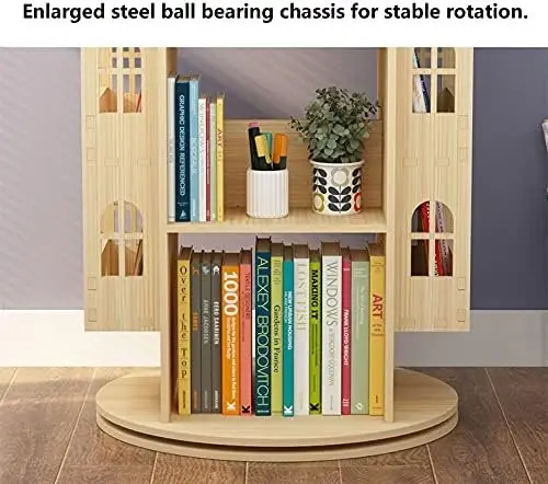 360 Rotating Kids Bookshelf Organizer 6 360 Rotating Kids Bookshelf Organizer 6