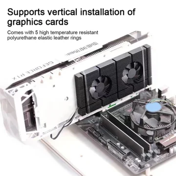 RTX 3090 Backplate Cooler GPU Heatsink 1