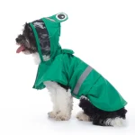 Reflective Hooded Dog Raincoat Jacket 3