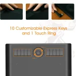 GAOMON M10K Graphic Drawing Tablet with Stylus 6