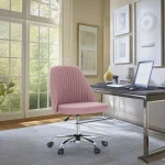Armless Ergonomic Swivel Office Chair 1