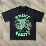 Saint Vanity Graphic Oversized Tee 4