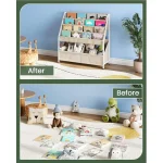 Toddler Book and Toy Shelf Organizer 5