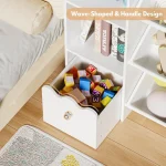 Kids Toy Storage Bookshelf With 8 Toy Bins 5