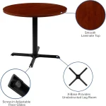Cherry Round Conference Meeting Table 4