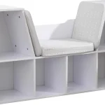 Kids Bookcase Reading Nook Storage Bench 1