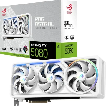 ASUS ROG Astral RTX 5080 White OC 16GB 1