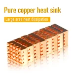 8pcs Pure Copper GPU Memory Heatsink Set 2