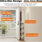 5 Tier Kids Behind Door Bookshelf 5