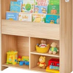 3 Tier Kids Bookcase Storage Shelf 3