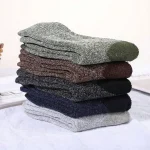 Winter Thick Knit Knee High Socks 4