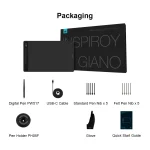 Huion Inspiroy Giano G930L Wireless Drawing Tablet 6