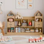 Castle Kids Bookshelf Toy Organizer 1