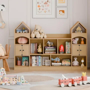 Castle Kids Bookshelf Toy Organizer 1