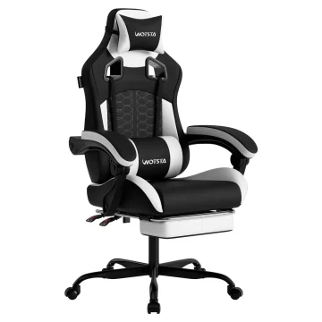 Adjustable Gaming Chair with Footrest 1