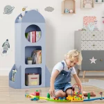 Rocket Kids Bookcase and Toy Storage 1