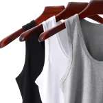 Mens Cotton Sleeveless Undershirt Tank Top 6